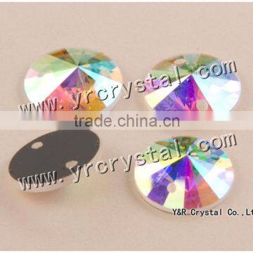 Crystal AB Sew on Rhinestones,sew on Stones photo-2
