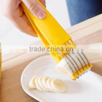 Banana Slicer Chopper Cutter Cucumber Vegetable Peeler Salad Home Tool Fruit Cucumber Vegetable Slicer kitchen Tools KC1011