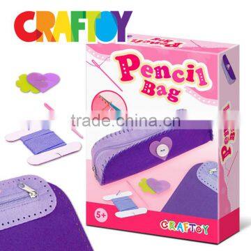 OEM Teaching Material Sewing Trendy Bag Denim Heart Bag photo-3