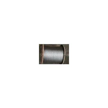 6mm DIN / GB / ASTM Galvanized Steel Wire Rope , 6x19 for bridges / electricity