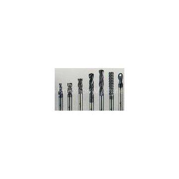 Carbide End Mill / Micro Grain Tungsten Carbide Rotary Burrs Mill For Cutting Metals