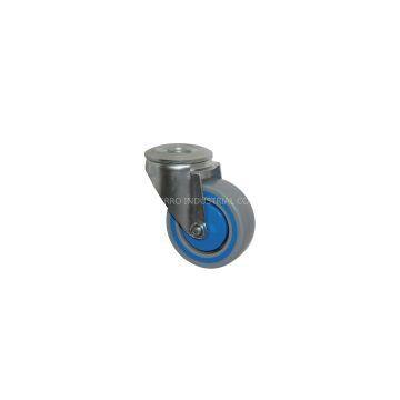 5 Inch Grey 250KG Bolt Hole Swivel PP Caster