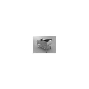 Commercial double bowl kitchen sinks