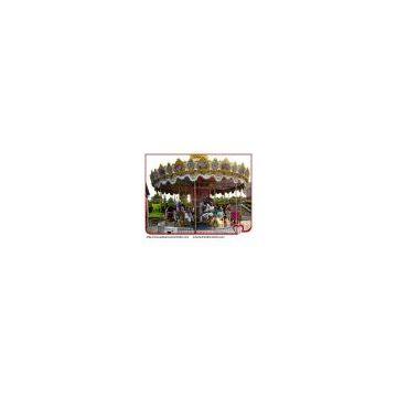 theme park rides carousel horse