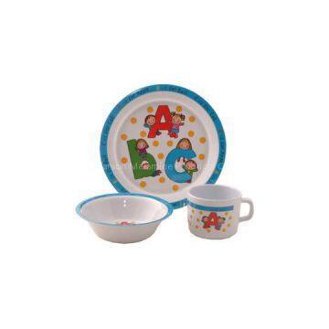 Kids Melamine Dinnerware Set