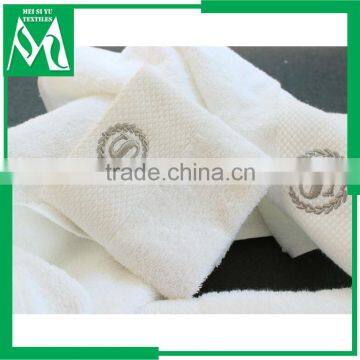 Cotton face towel embroidered luxury hotel soft wholesale