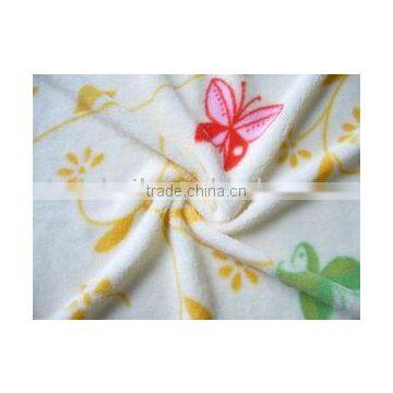 Printed Coral Fleece Fabric