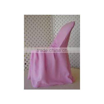 Polyester folding chair cover fashion chair cover hotel chair cover