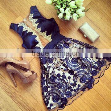 Onen 2016 Sexy Lingerie Women Sexy Lace Sleeveless Bodycon Evening Party Cocktail Clubwear Mini Dress photo-2