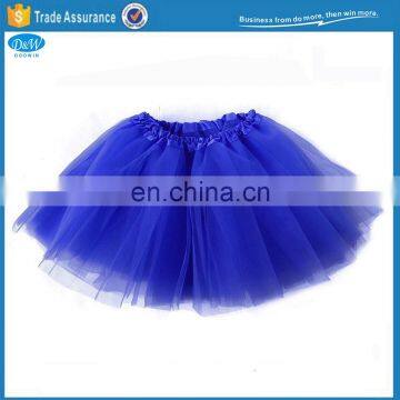 Fashion Simple Design Cheap Fluffy Mesh Tutu Skirt Dress for Girls Party