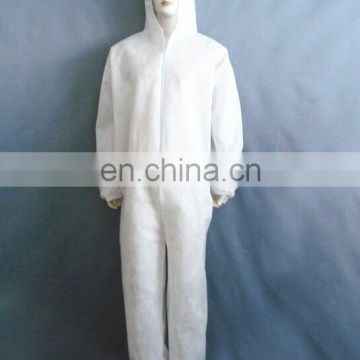 Protection pp lab coat with cap protection suit Disposable Lab Coats chemical spray suit