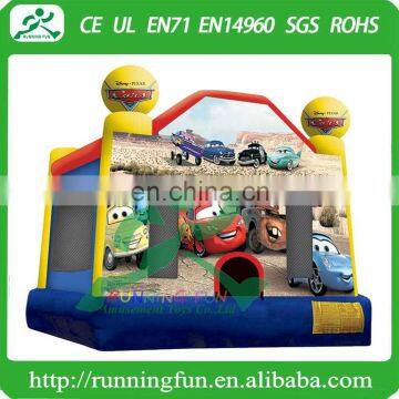 Cars inflatable jump, inflatable bounce house