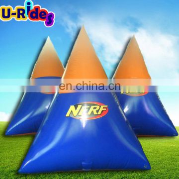 Hot selling inflatable paintball field with any colors