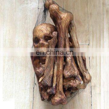 Halloween Skeleton Bones in a Net Bag, Halloween Mummification Bag of Bones photo-2
