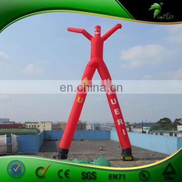 Cheap Inflatable Sky Tube Oxford Material Red Air Dancer, Double Legs Air Dancers For Sale photo-4