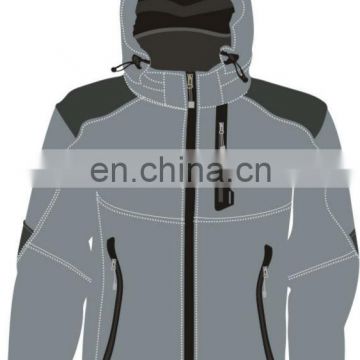 Soft-Shell Waterproof and Windproof Jacket