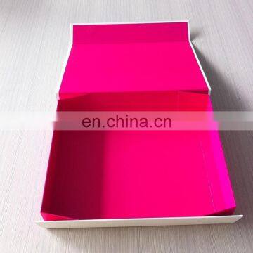 Cash Coupon Available Nice Pale Pink Printed Magnetic Closure Apparel Gift Folding Box photo-2