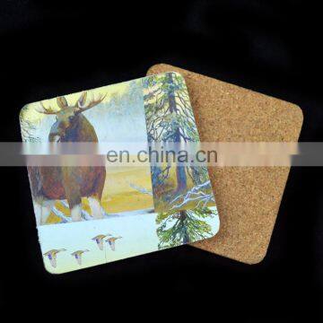 Full Colors Designs Custom Printed Coasters Cork photo-3
