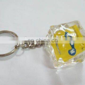Plastic Acrylic Clear Witn Any Logo Motorcycle Keychain photo-6