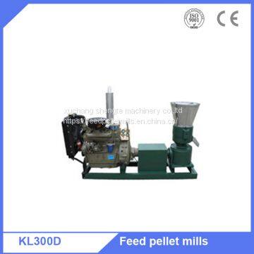 Capacity 200kg/h KL200 wood waste horse sheep animal feed granulator pellet mill machine