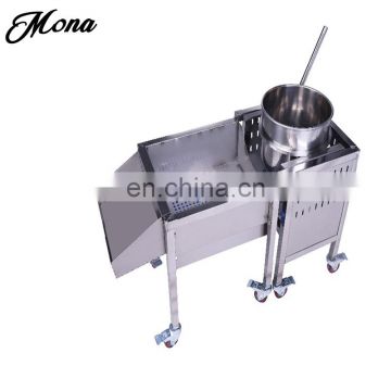 Mona factory electric heating popcorn maker,round caramel mushroom popcorn machine for sale