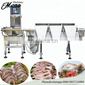 seafood sorting grading machine / chicken feet weighing sorting machine