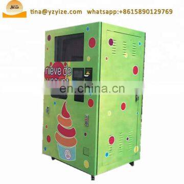 Italian Commercial Automatic Soft Ice Cream Vending Machine photo-3