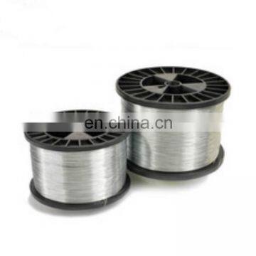 High carbon steel Z2 spool galvanized steel wire price galvanized iron wire making machine