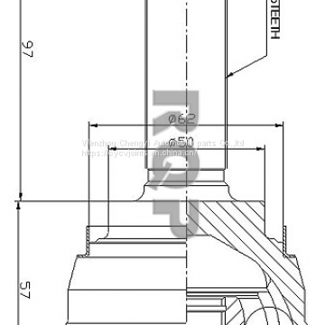 Sell Outer cv Joints/MI-04/4950721000,4950821000, MB176160/Japanese Car Parts/manufacturer photo-2