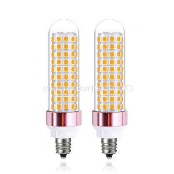 LED E11 T4 Mini-Candelabra Light Bulb SMD2835 Corn JDE11 120V for Chandeliers Sconce Cabinet Lighting