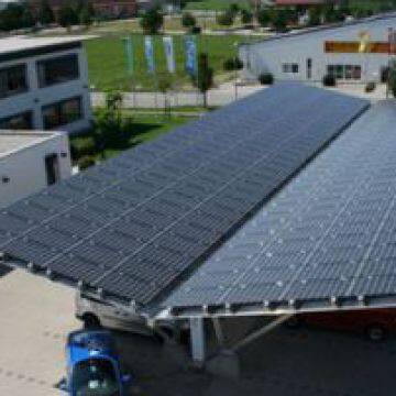 Solar Car Canopy Residential Solar Carport Suitable For Parks photo-3