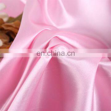 Colorful Customized Wholesale Shiny Twisted Satin Fabric for Wedding/Dress