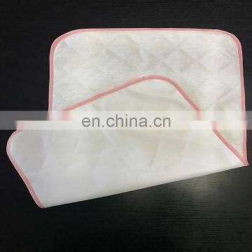 Suzhou Tex-Cel White 3 Layer Count Waterproof Changing Pad Liners With 140gsm Cotton Terry photo-2
