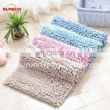 100% Polyester Microfiber Chenille Bath Mat photo-2