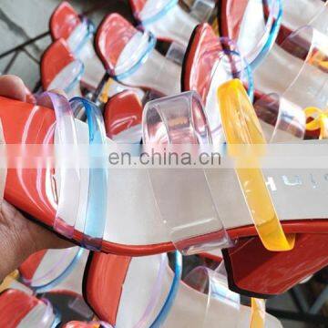 Summer Women Sexy Sandals Slip-on High Heel Jelly Shoes Ladies Outdoor Holiday Slipper Clear Shoes photo-6