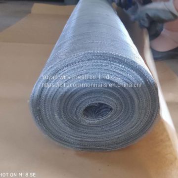 14X14 12X12 Mesh Electro Galvanized Square Iron Wire Mesh