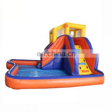 Home Backyard Banzai Inflatable Water Slide Kids Jumping Castle Waterslide With Pool