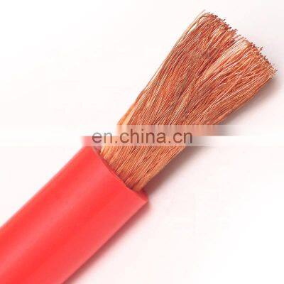 colored customizable copper pvc rubber flex welding machine cable