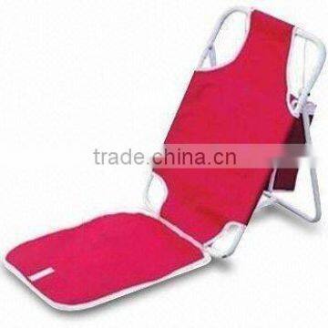 Foldable Beach Chair with Cooler Bag