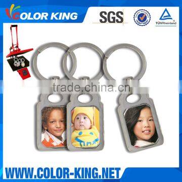 Sublimation DIY Hot Colorful Printing Metal Blank Key Chain photo-6