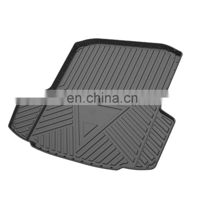 Custom High Waterproof 3D TPO Car Trunk Floor Mat For Skoda OCTAVIA