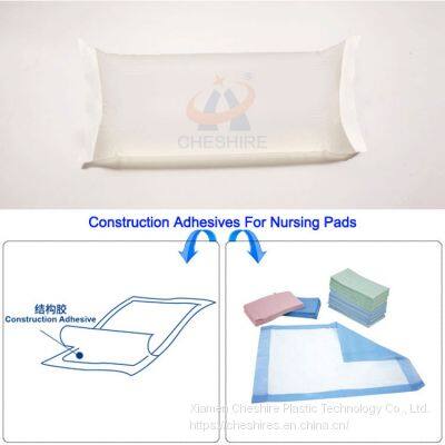 Structure Glue Transparent Colorless Hot Melt Pressure Sensitive Adhesive for Nursing Pads Baby Diaper Construction Glue
