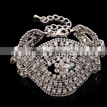 mircon Micro Pave Tube Charm Stone Beads Bracelet full diamond hollow out