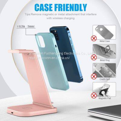 20W 3 in 1 Wireless Charger Stand for IPhone 13 12 11 XS XR X 8 AirPods Pro Charging Dock Station For Apple Watch IWatch 7 6 photo-3