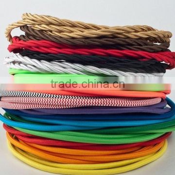 colorful round lighting textile cable