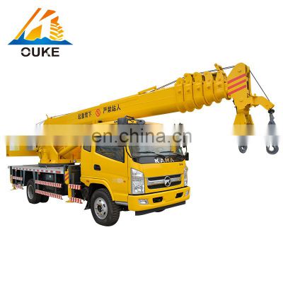 12Ton Outrigger Pad Crane Truck in Bangladesh With T-King Truck