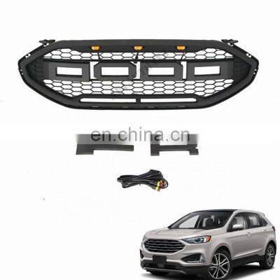 High Quality Black Abs Plastic Front Car Grille For Edge 2019-2020 year