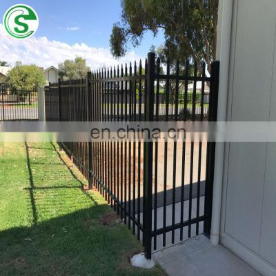 Hot sale zinc steel assembled rot proof tubular fencing for garden