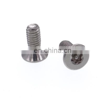 Star drive pin security screw ,Pin Torx security screw,Resistorx security screw