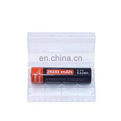 OEM ODM 2pcs 18650 Li ion Rechargeable Batteries Storage Box for resale